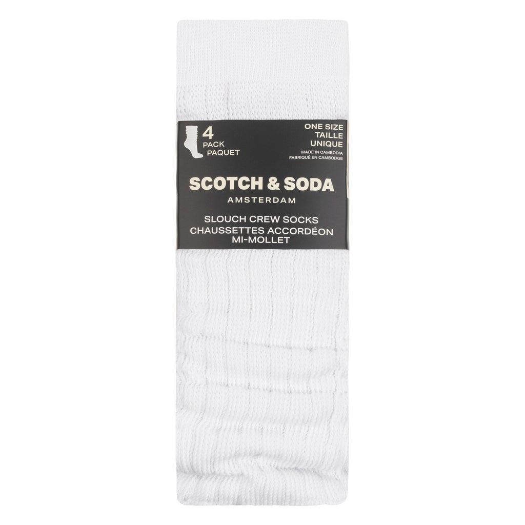 Scotch & Soda Womens Slouch Socks, 4-pair