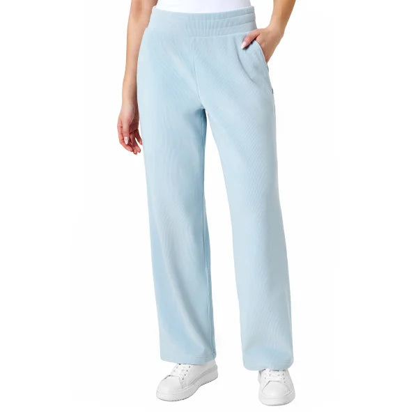 Mondetta Women's Corduroy Textured Wide-Leg Pant