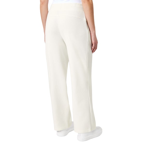 Mondetta Women's Corduroy Textured Wide-Leg Pant