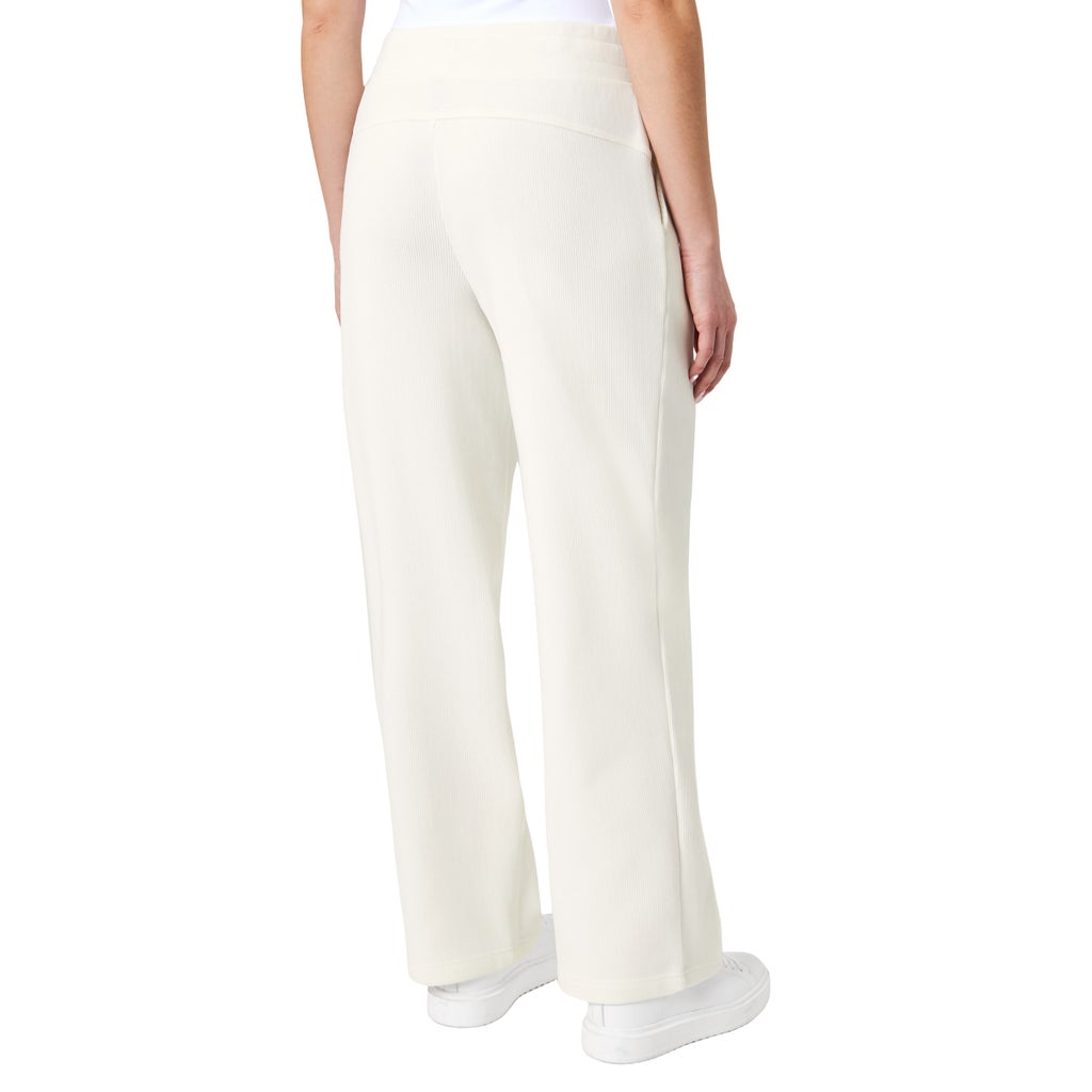 Mondetta Women's Corduroy Textured Wide-Leg Pant