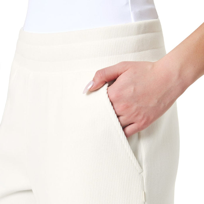 Mondetta Women's Corduroy Textured Wide-Leg Pant