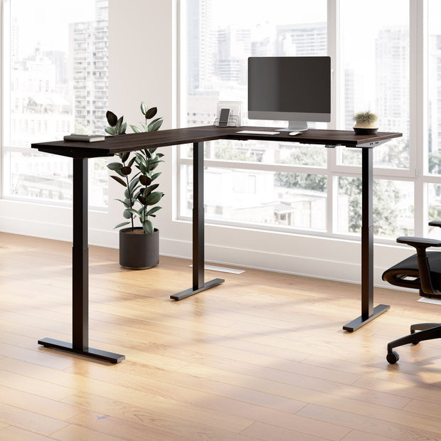 Office Pro Amplify 195.5 cm x 151.1 cm (76.9 in. x 59.5 in.) Height Adjustable L-desk