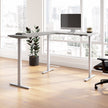 Office Pro Amplify 195.5 cm x 151.1 cm (76.9 in. x 59.5 in.) Height Adjustable L-desk