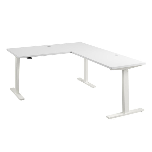 Office Pro Amplify 195.5 cm x 151.1 cm (76.9 in. x 59.5 in.) Height Adjustable L-desk