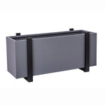 Grapevine Stello Commercial Grade Rectangular Aluminum Outdoor Planter, 32 in.