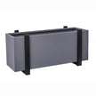 Grapevine Stello Commercial Grade Rectangular Aluminum Outdoor Planter, 32 in.