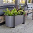Grapevine Stello Commercial Grade Rectangular Aluminum Outdoor Planter, 32 in.