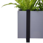 Grapevine Stello Commercial Grade Rectangular Aluminum Outdoor Planter, 32 in.