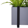 Grapevine Stello Commercial Grade Rectangular Aluminum Outdoor Planter, 32 in.