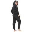 Black Bow Women's Velour Lounge Set, 2 Piece
