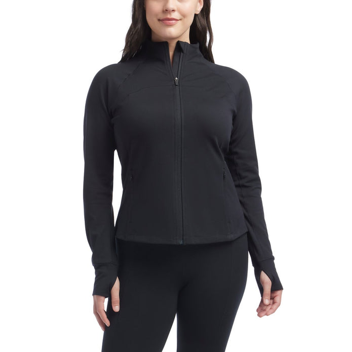 Danskin Women's Full Zip Yoga Jacket - Black