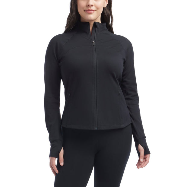 Danskin Women's Full Zip Yoga Jacket - Black