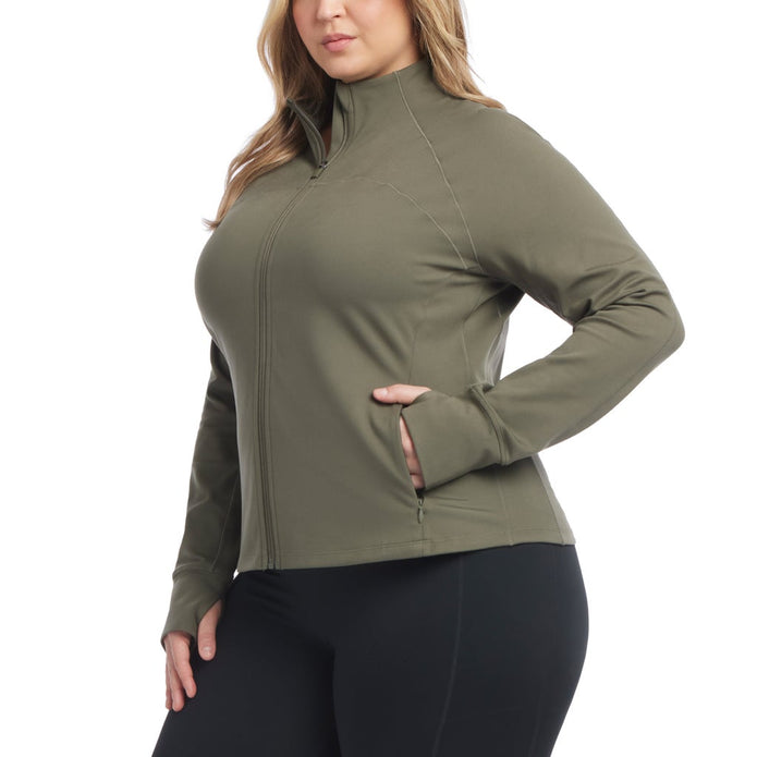 Danskin Women's Full Zip Yoga Jacket