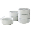 Signature Housewares Storage Bowls with Vented Lids, 6-pack