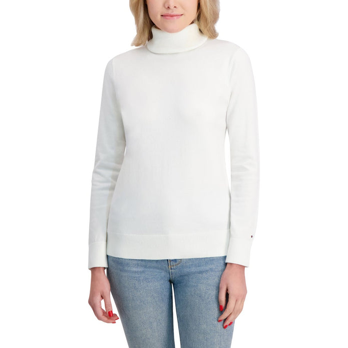 Tommy Hilfiger Women's Turtleneck Sweater - Ivory