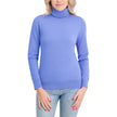 Tommy Hilfiger Women's Turtleneck Sweater - Light Blue