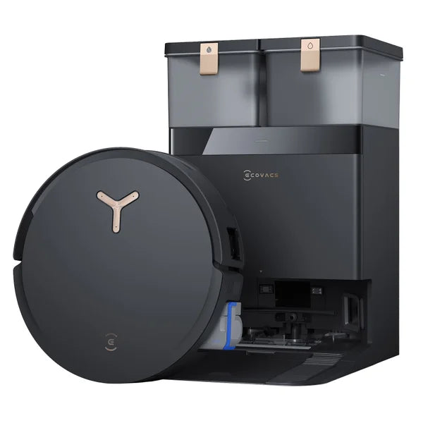 Ecovacs X8 PRO OMNI CARE Robot Vacuum and Instant Self-Washing Roller Mop Bundle