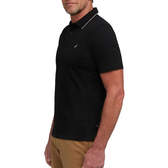 Nautica Men's Jersey Short Sleeve Polo