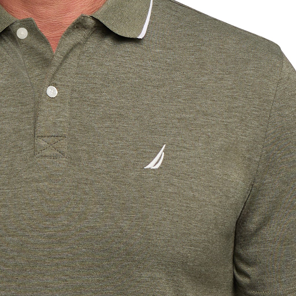 Nautica Men's Jersey Short Sleeve Polo