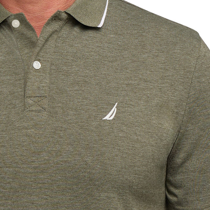 Nautica Men's Jersey Short Sleeve Polo
