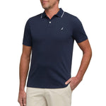Nautica Men's Jersey Short Sleeve Polo
