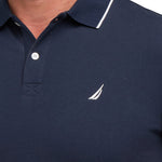 Nautica Men's Jersey Short Sleeve Polo