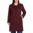 Vince Camuto Women's Wool Blend Coat - Dark Red