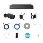 Reolink Advantage Series 4K 16-Channel 4TB NVR Security System with 8 Bullet PoE Cameras