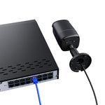 Reolink Advantage Series 4K 16-Channel 4TB NVR Security System with 8 Bullet PoE Cameras