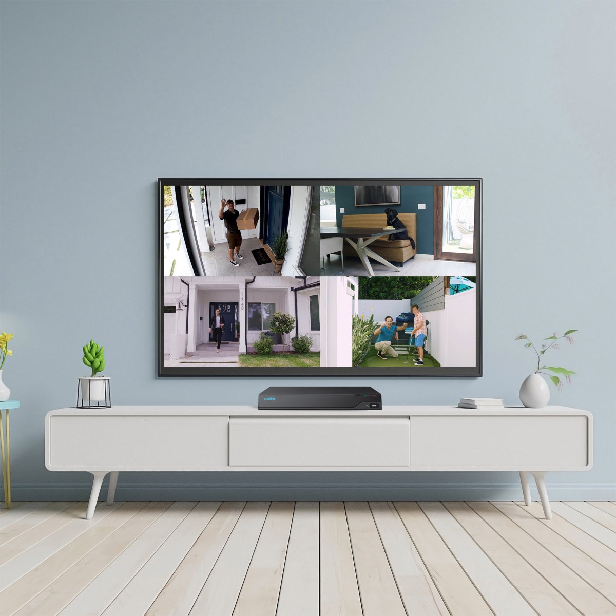 Reolink Advantage Series 4K 16-Channel 4TB NVR Security System with 8 Bullet PoE Cameras