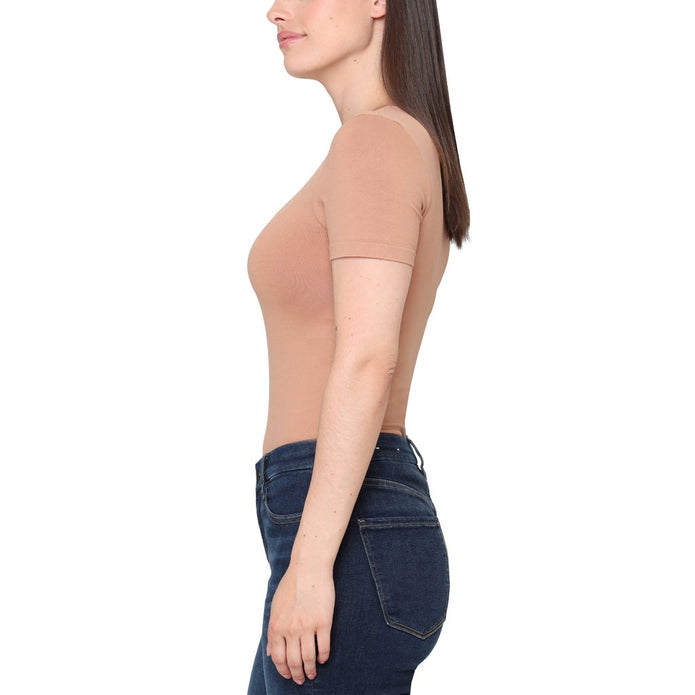 Tahari Women’s Smooth Seamless T-shirt, 2-pack