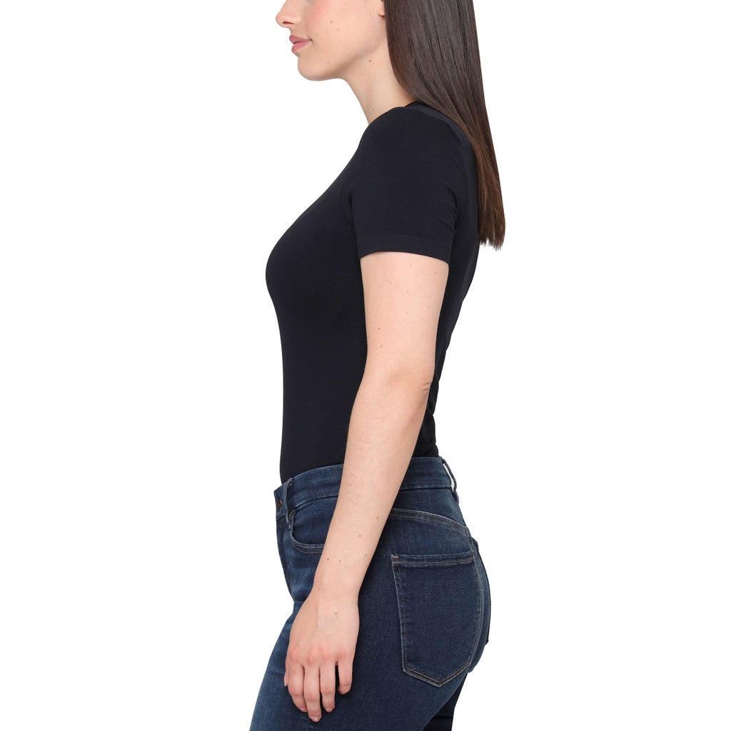 Tahari Women’s Smooth Seamless T-shirt, 2-pack