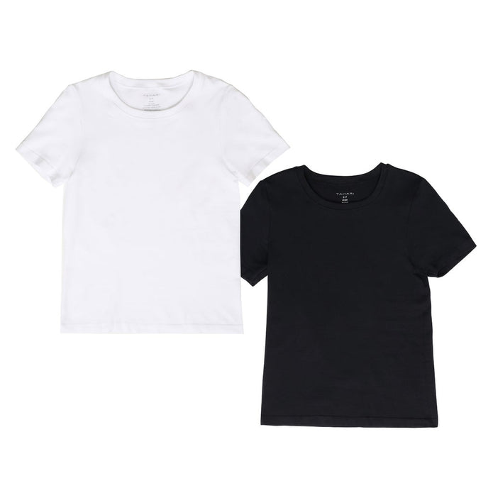 Tahari Women’s Smooth Seamless T-shirt, 2-pack