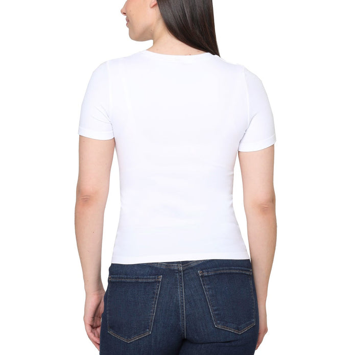 Tahari Women’s Smooth Seamless T-shirt, 2-pack