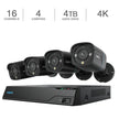 Reolink Advantage Series 4K 16-Channel 4TB NVR Security System with 4 Bullet PoE Cameras