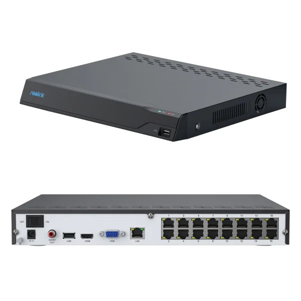 Reolink Advantage Series 4K 16-Channel 4TB NVR Security System with 4 Bullet PoE Cameras