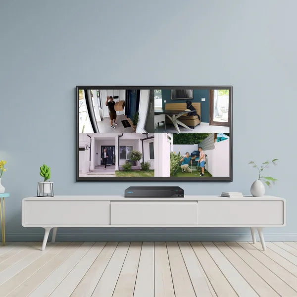 Reolink Advantage Series 4K 16-Channel 4TB NVR Security System with 4 Bullet PoE Cameras