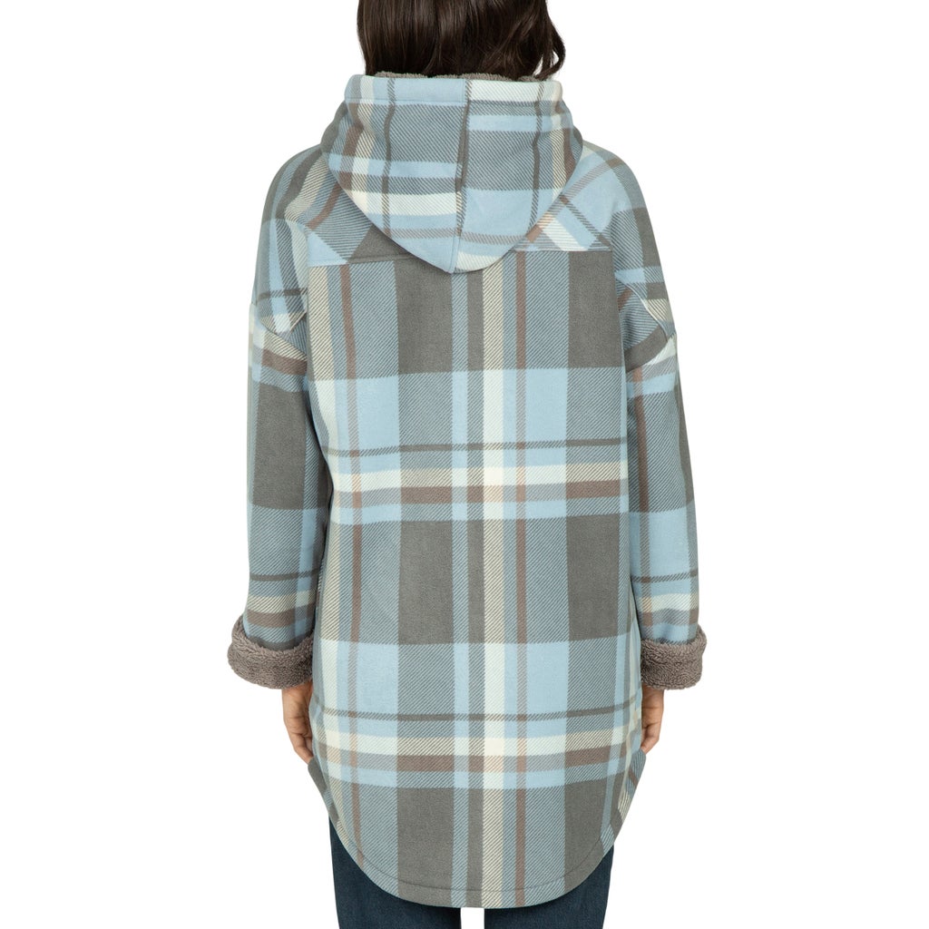 Boston Traders Women's Long Hooded Shacket