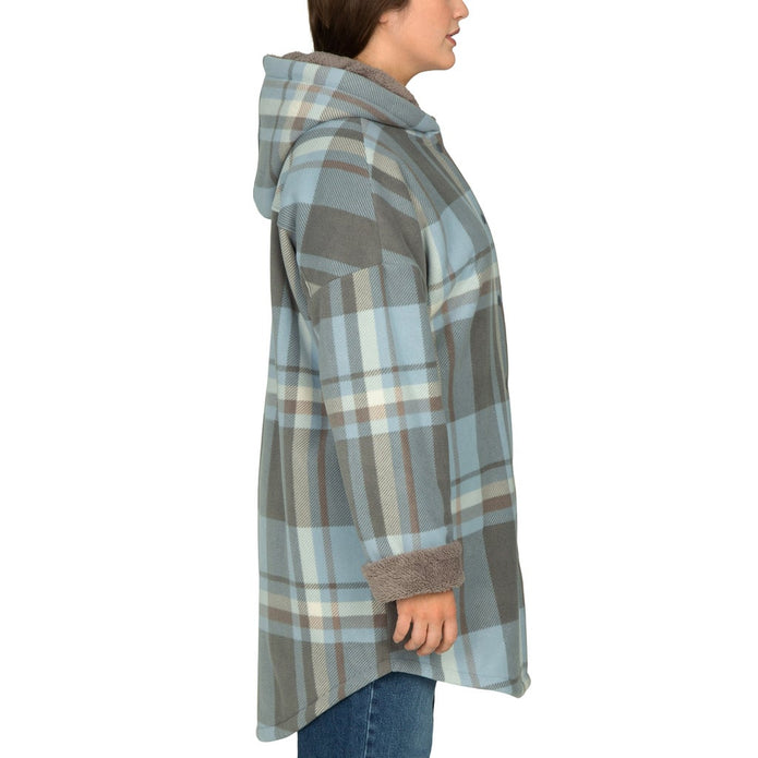 Boston Traders Women's Long Hooded Shacket