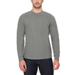 The B.C. Clothing Co. Heritage Men's Long Sleeve Crew Neck with Sherpa Interior - Green