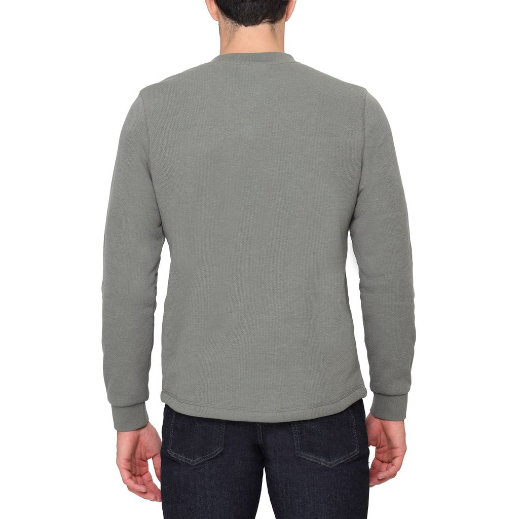 The B.C. Clothing Co. Heritage Men's Long Sleeve Crew Neck with Sherpa Interior