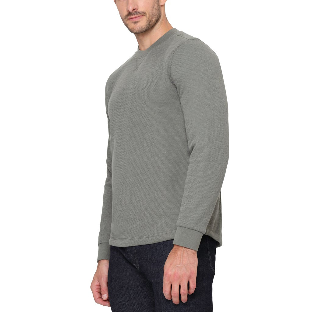 The B.C. Clothing Co. Heritage Men's Long Sleeve Crew Neck with Sherpa Interior