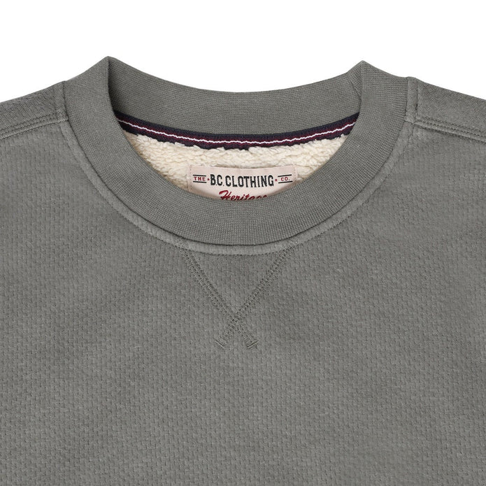The B.C. Clothing Co. Heritage Men's Long Sleeve Crew Neck with Sherpa Interior