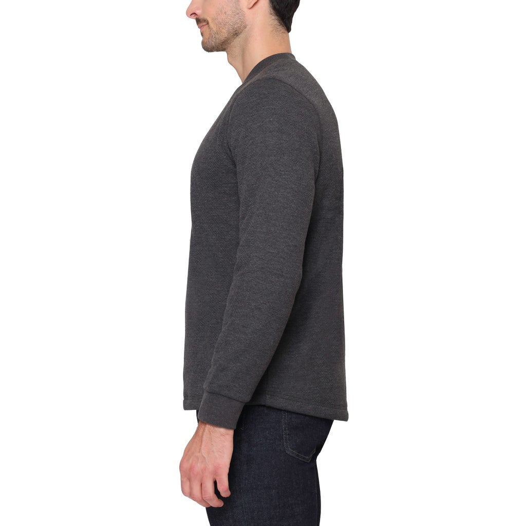 The B.C. Clothing Co. Heritage Men's Long Sleeve Crew Neck with Sherpa Interior