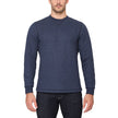 The B.C. Clothing Co. Heritage Men's Long Sleeve Crew Neck with Sherpa Interior - Navy