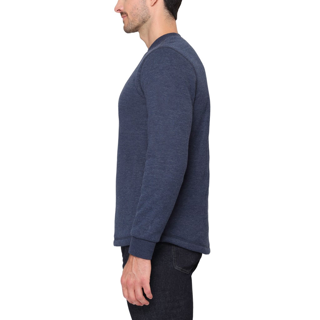 The B.C. Clothing Co. Heritage Men's Long Sleeve Crew Neck with Sherpa Interior