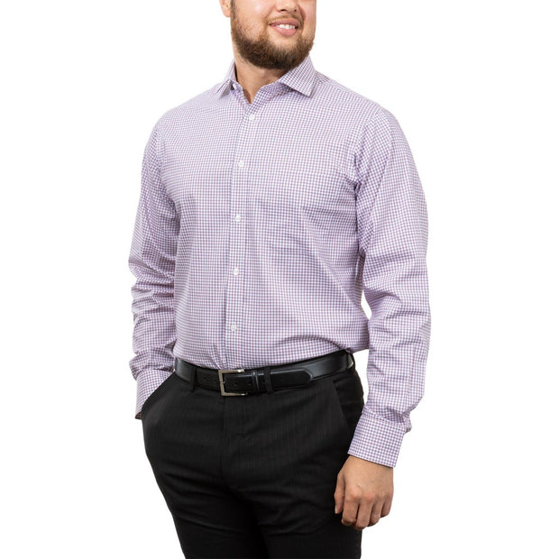 Tommy Hilfiger Men's Long Sleeve Dress Shirt - Red