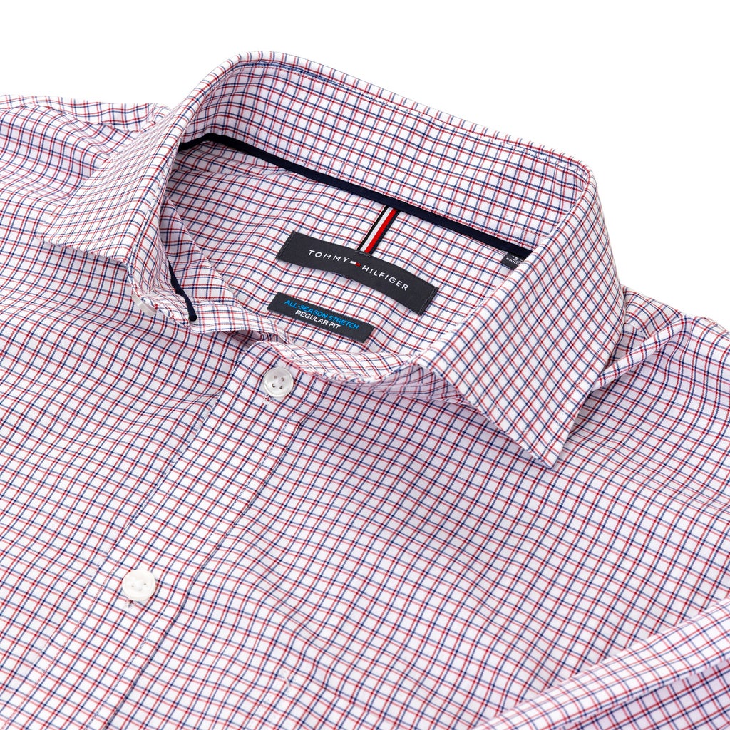 Tommy Hilfiger Men's Long Sleeve Dress Shirt