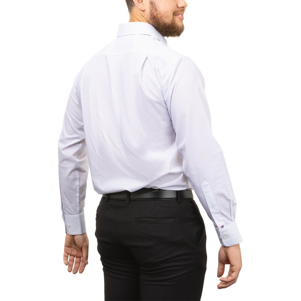 Tommy Hilfiger Men's Long Sleeve Dress Shirt