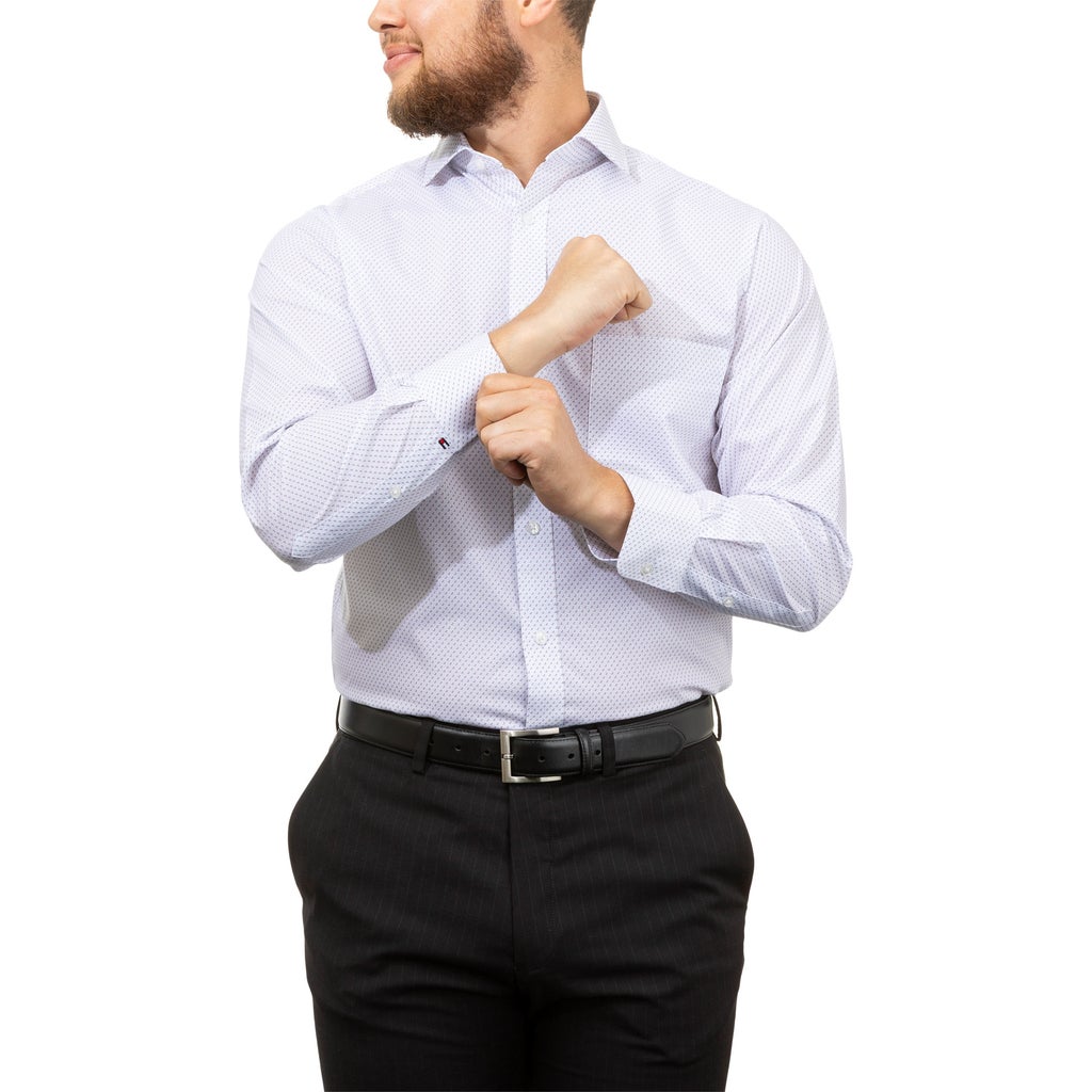 Tommy Hilfiger Men's Long Sleeve Dress Shirt